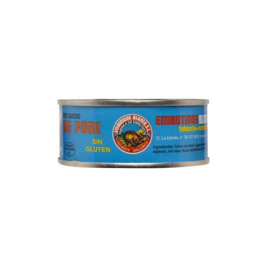 Paté de Hígado de Cerdo Embutidos Blanco 90g image 0
