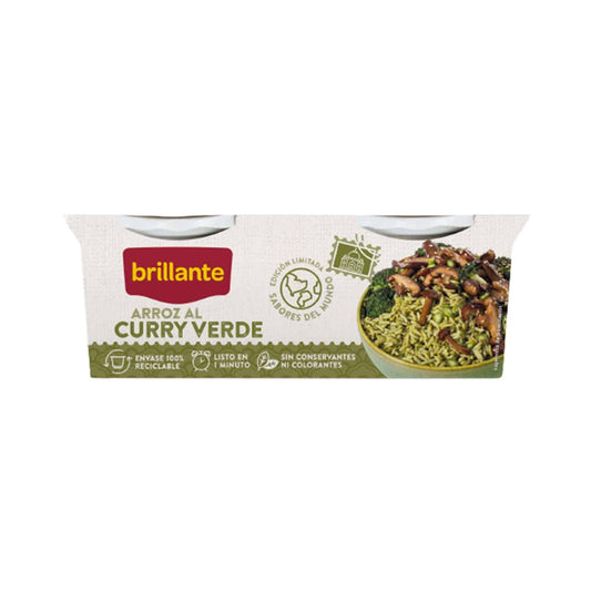 Arroz al Curry Verde Brillante image 0