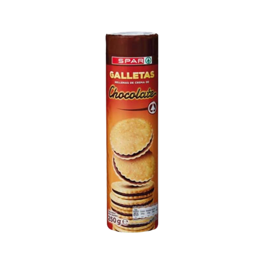 Galletas Rellenas de Chocolate SPAR 250g image 0