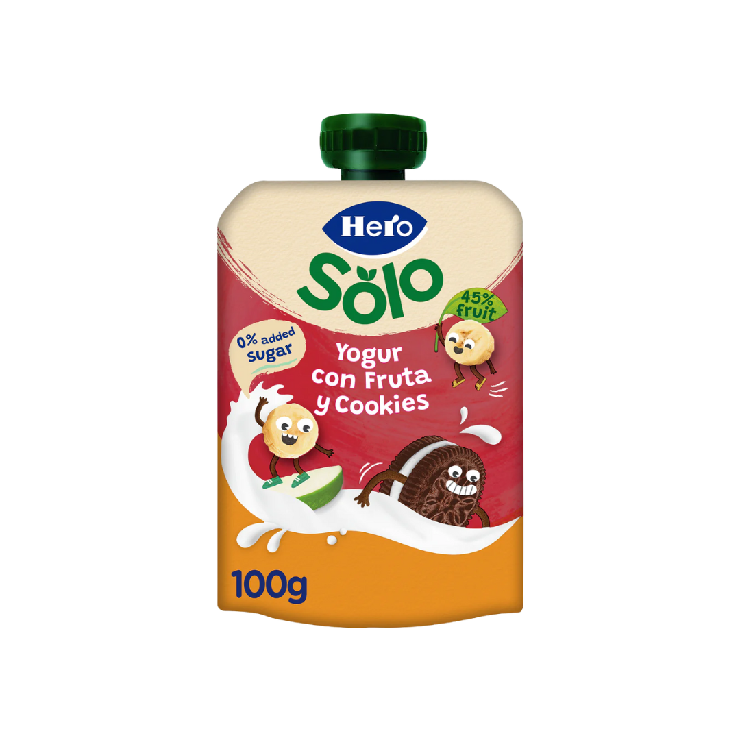 Hero Solo Yogur con Frutas y Cookies image 0