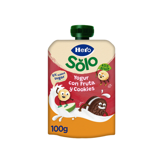 Hero Solo Yogur con Frutas y Cookies image 0