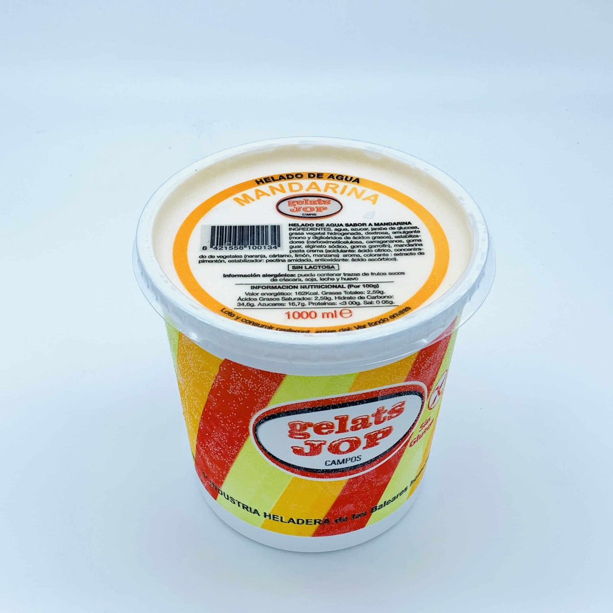 Helado de Agua de Mandarina Jop image 0