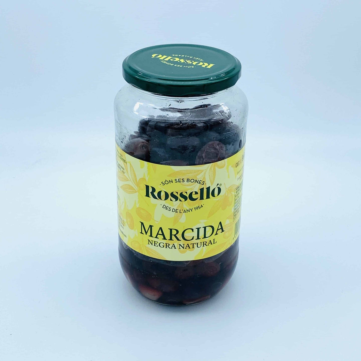 Rosselló Aceituna Marcida Negra Natural 1kg image 0