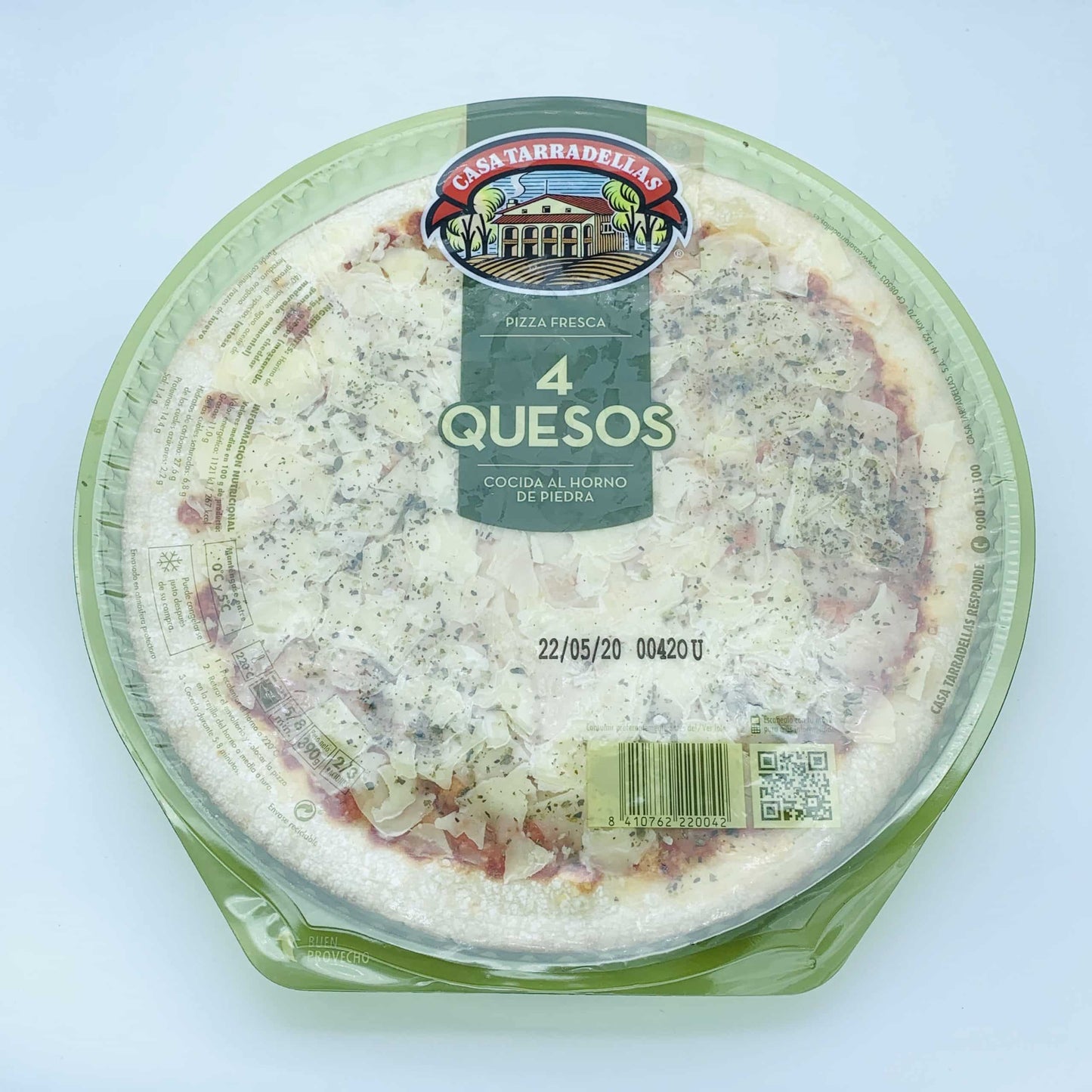 Pizza Fresca 4 Quesos Casa Tarradellas image 0