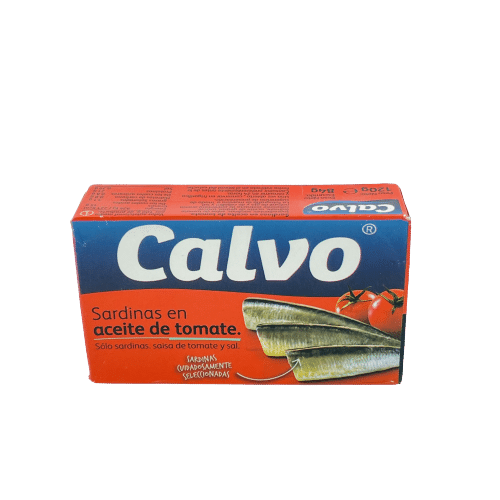 Sardinas Calvo en Aceite de Tomate 120g image 0