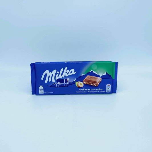 Chocolate Milka con Avellanas Troceadas 125g image 0