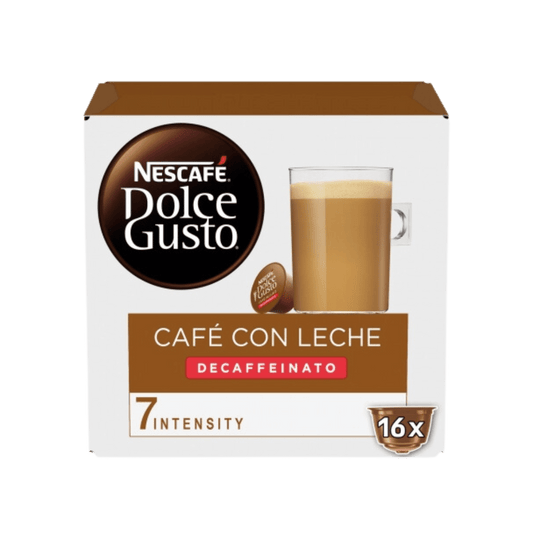 Cápsulas Dolce Gusto Café con Leche Descafeinado image 0