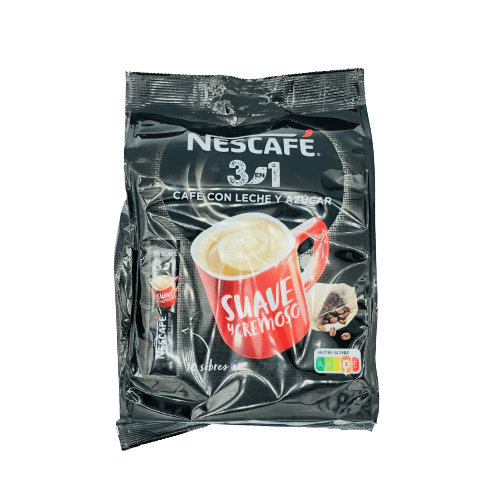 Nescafé Sobres de Café con Leche y Azúcar 10 sobres image 0