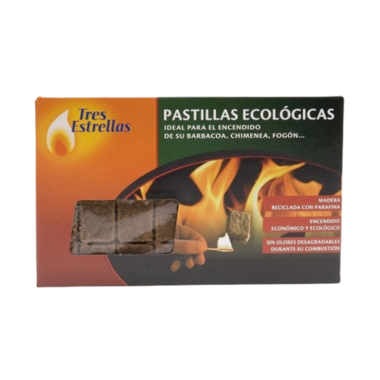 Pastillas de Encendido Ecológicas Tres Estrellas image 0