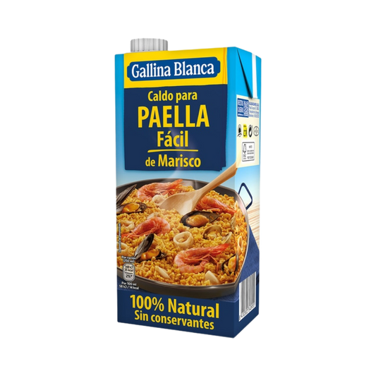 Caldo para Paella de Marisco Gallina Blanca 1L image 0
