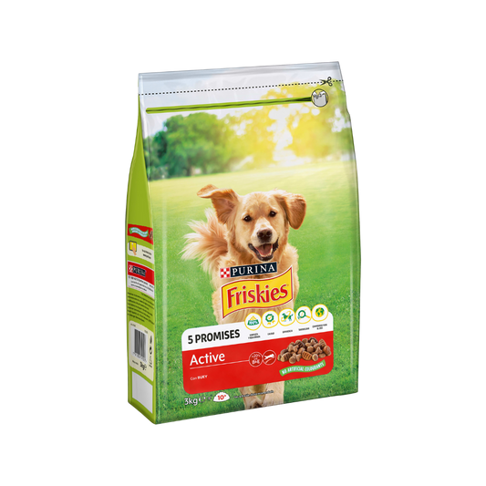 Friskies Active con Buey 3kg image 0
