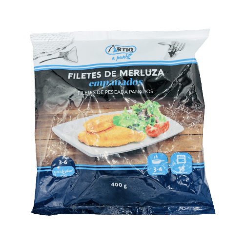 Filetes de Merluza Empanados SPAR 400g image 0