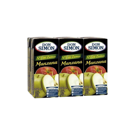 Zumo de Manzana Don Simon 6x200ml image 0