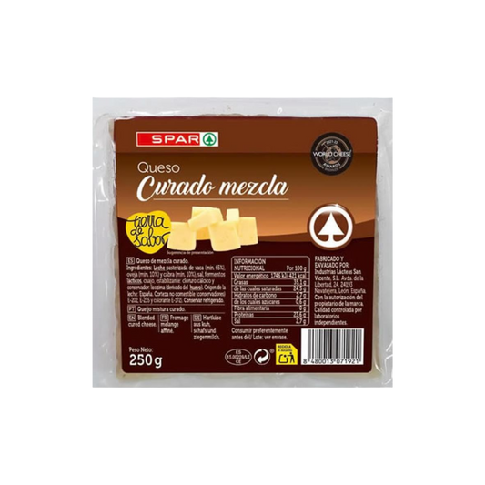 Queso Curado Mezcla SPAR 250g image 0