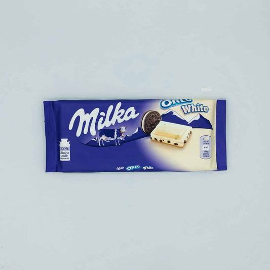 Chocolate Milka Oreo Blanco 100g image 0