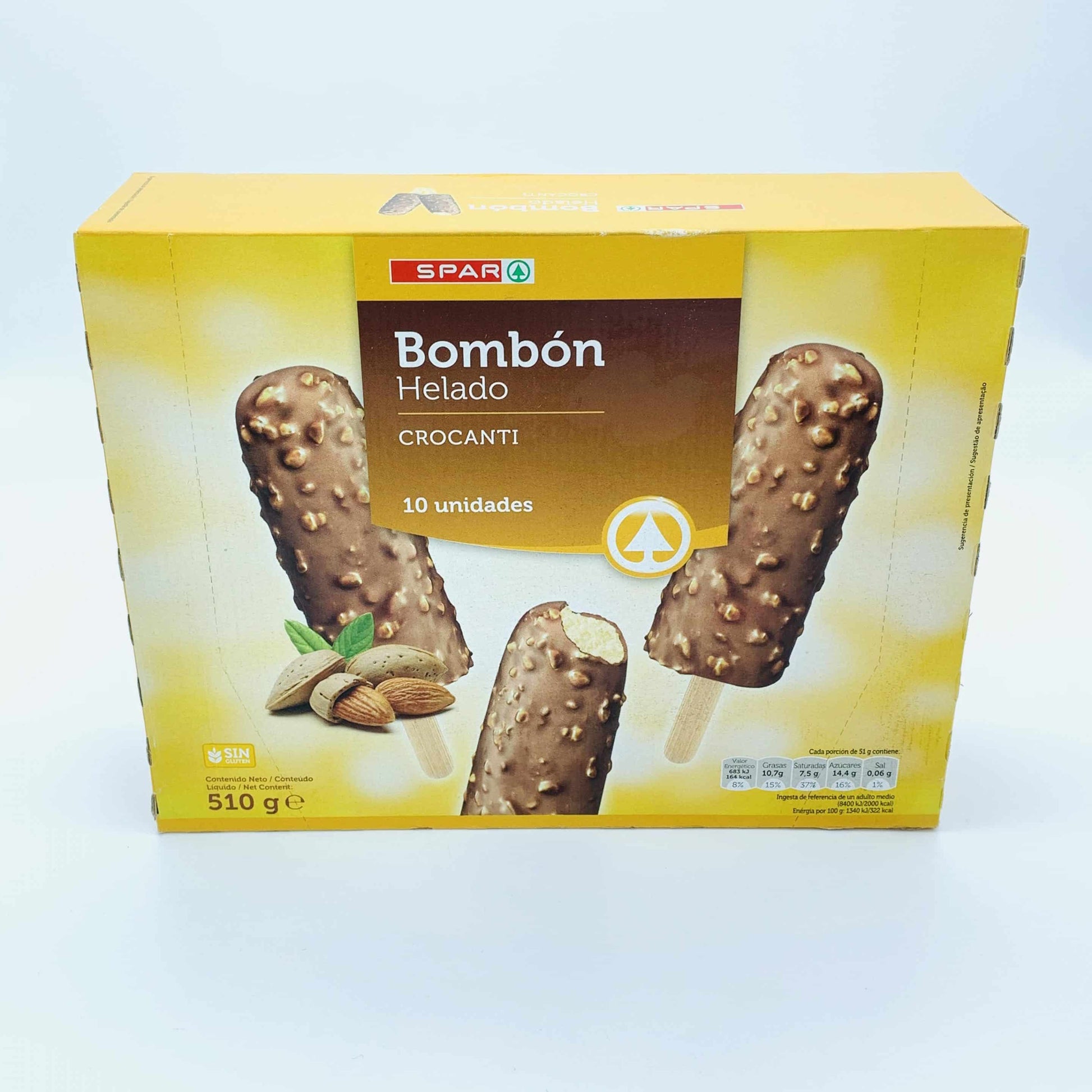 Helado Bombón Crocanti SPAR 10u image 0