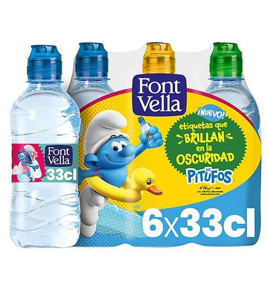 Agua Font Vella Sport 6x33cl image 0
