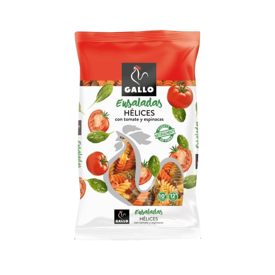 Gallo Hélices con Tomate y Espinacas image 0