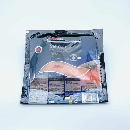 Salmón Ahumado Noruego SPAR 100g image 0