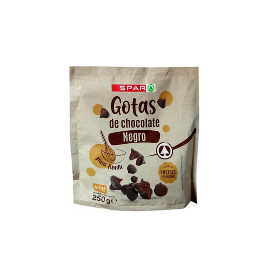 Gotas de Chocolate Negro SPAR image 0
