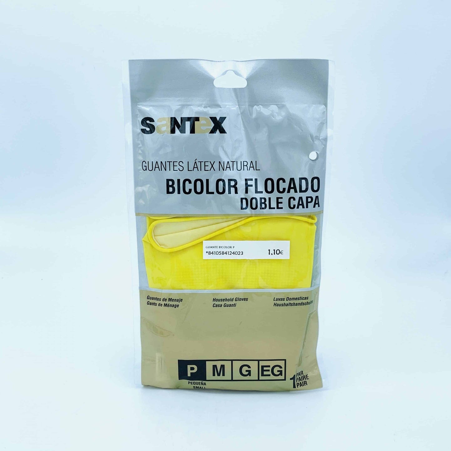 Guantes Bicolor Flocado Santex - Grande image 0