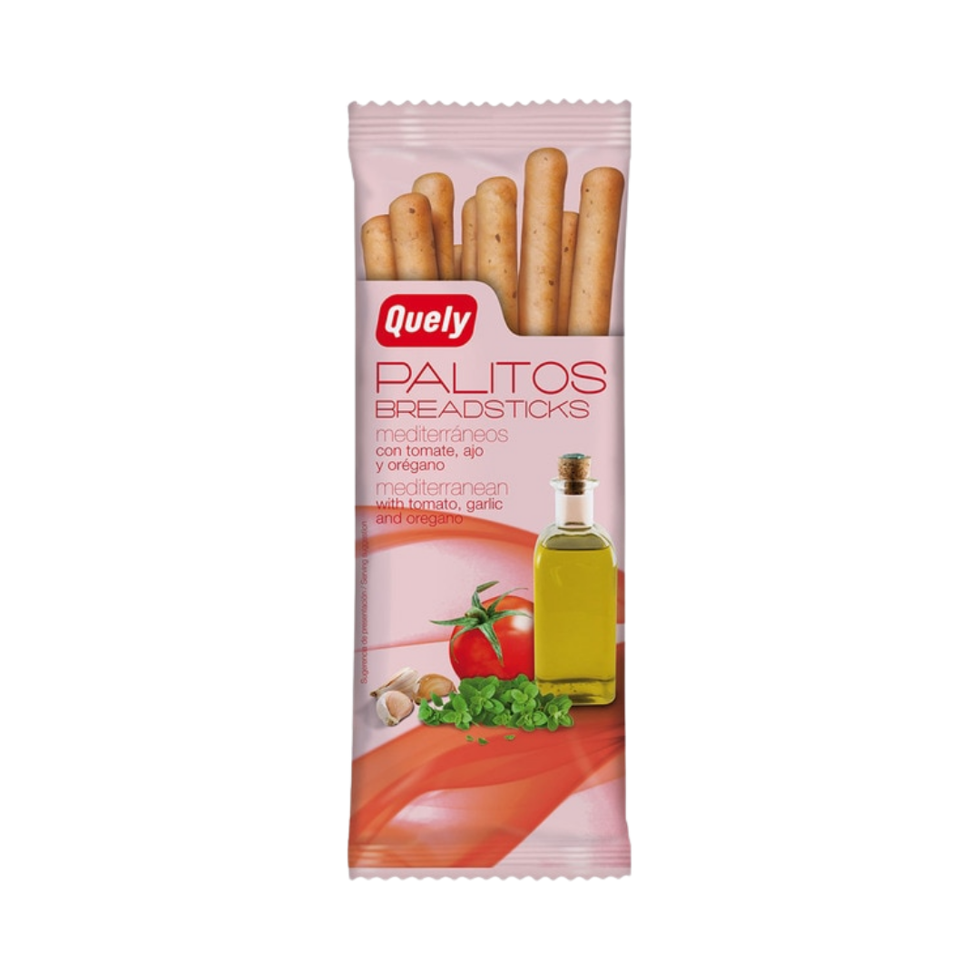 Palitos Mediterráneos con Tomate, Ajo y Orégano Quely image 0