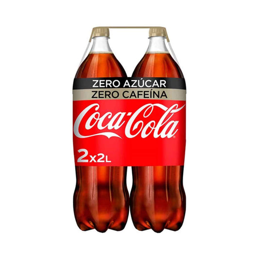 Coca-Cola Zero Azúcar Zero Cafeína 2L Pack de 2 image 0