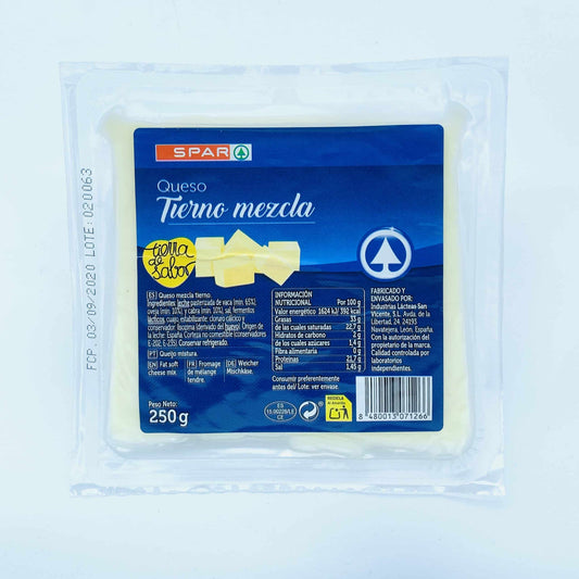 Queso Tierno Mezcla SPAR 250g image 0