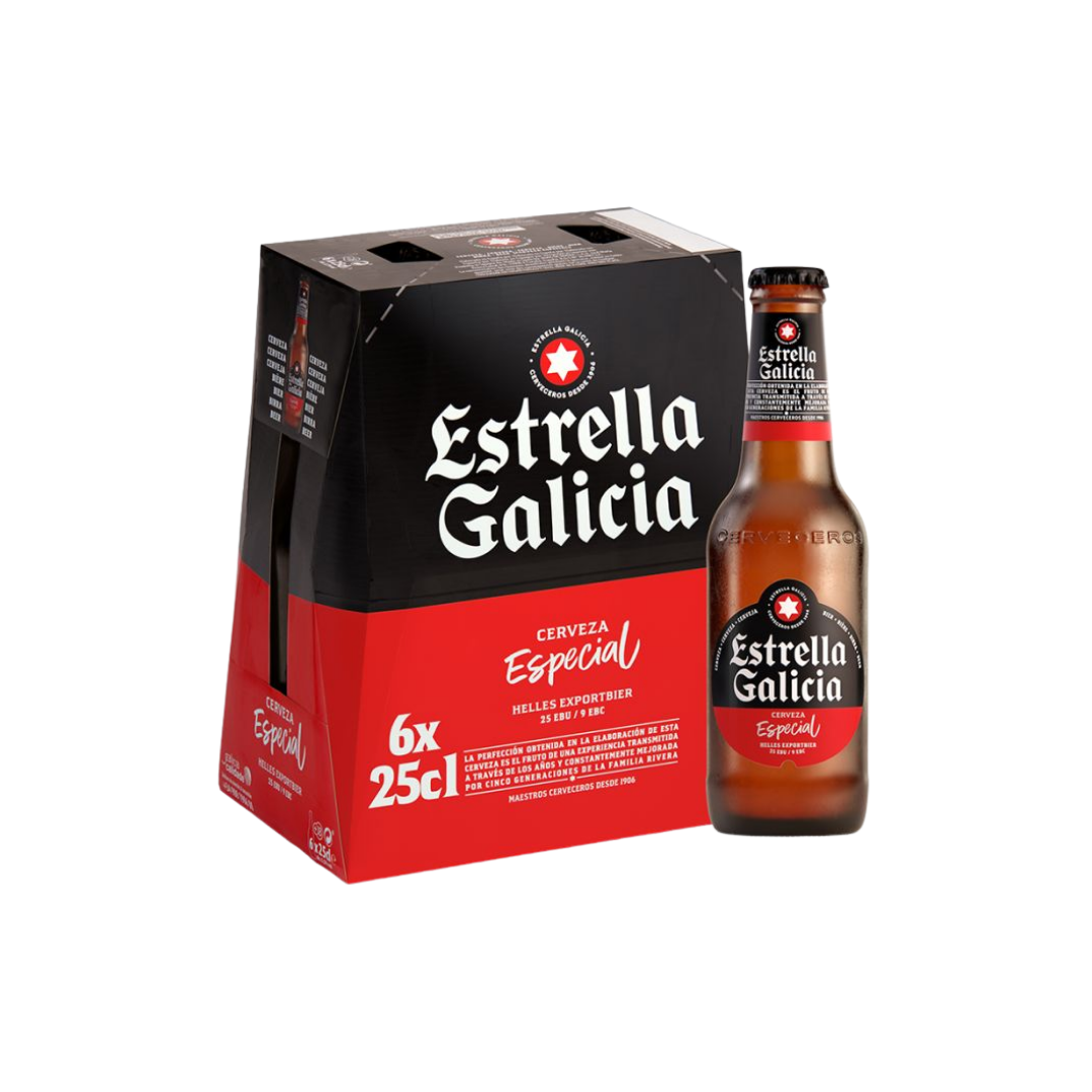 Cerveza Estrella Galícia 6x25cl image 0