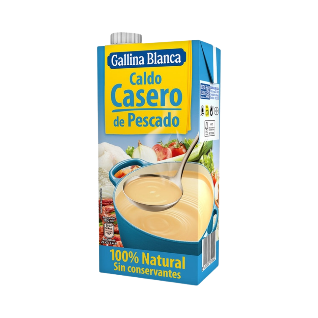 Caldo Casero de Pescado Gallina Blanca 1L image 0