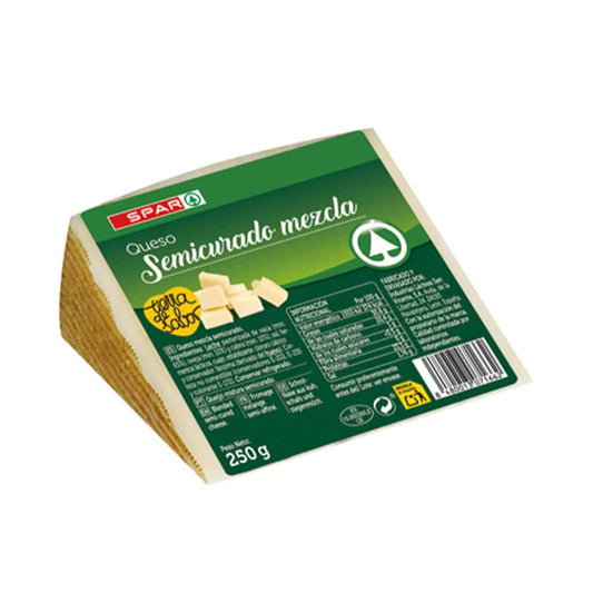 Queso Semicurado Mezcla SPAR 250g image 0