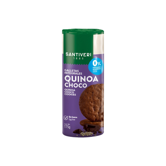 Santiveri Galletas Integrales Quinoa Choco Sin Azúcar image 0