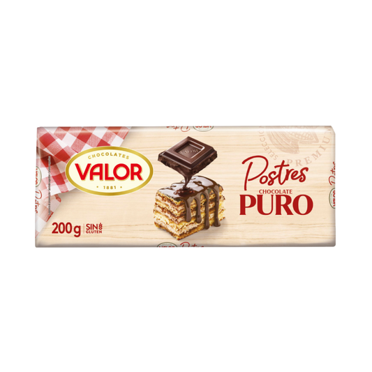 Chocolate Puro Postres Valor 200g image 0
