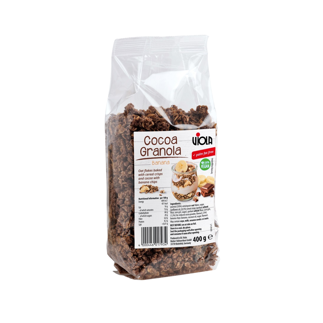 Viola Granola de Cacao con Plátano 400g image 0