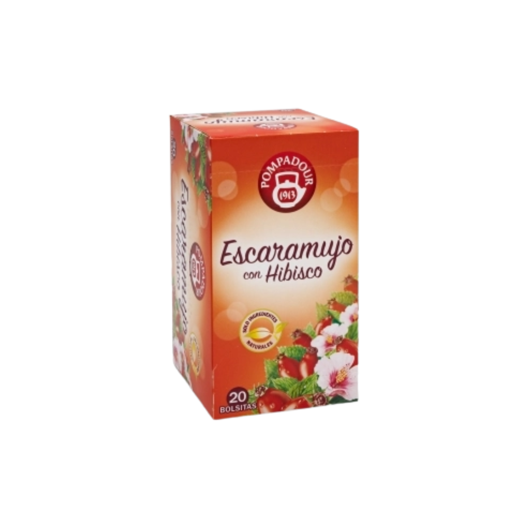 Pompadour Escaramujo con Hibisco image 0