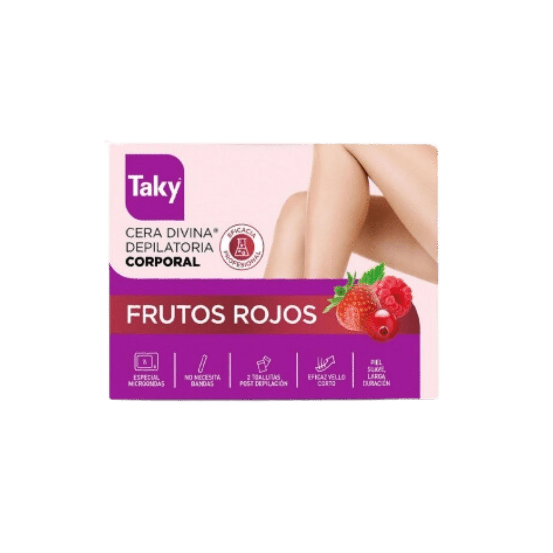 Taky Cera Depilatoria Frutos Rojos 400g image 0