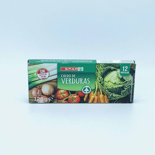 Pastillas de Caldo de Verduras SPAR 12 Pastillas image 0