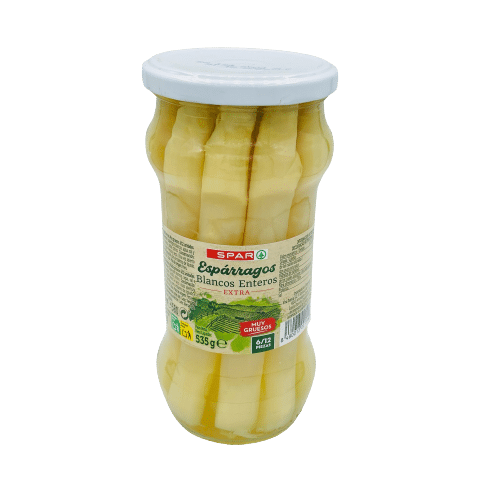 Espárragos Blancos Enteros Muy Gruesos SPAR 535g image 0