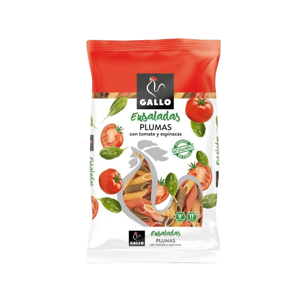 Gallo Plumas con Tomate y Espinacas image 0