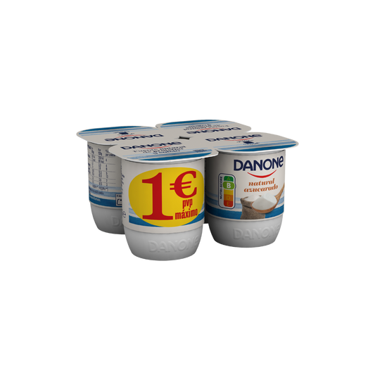 Yogur Natural Azucarado Danone image 0