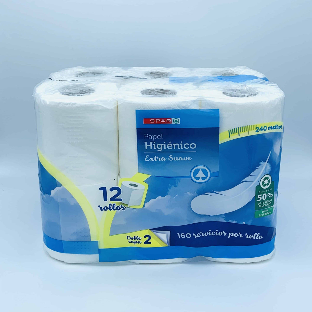 Papel Higiénico Extra Suave SPAR 12 Rollos image 0