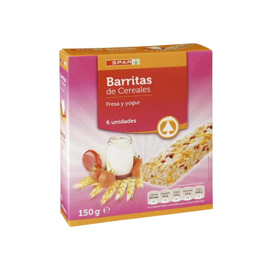 Barritas de Cereales de Fresa y Yogur SPAR image 0