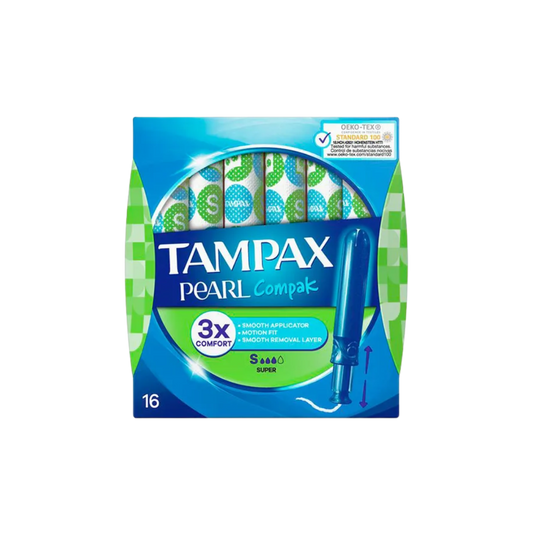 Tampax Pearl Compak Super 16u image 0
