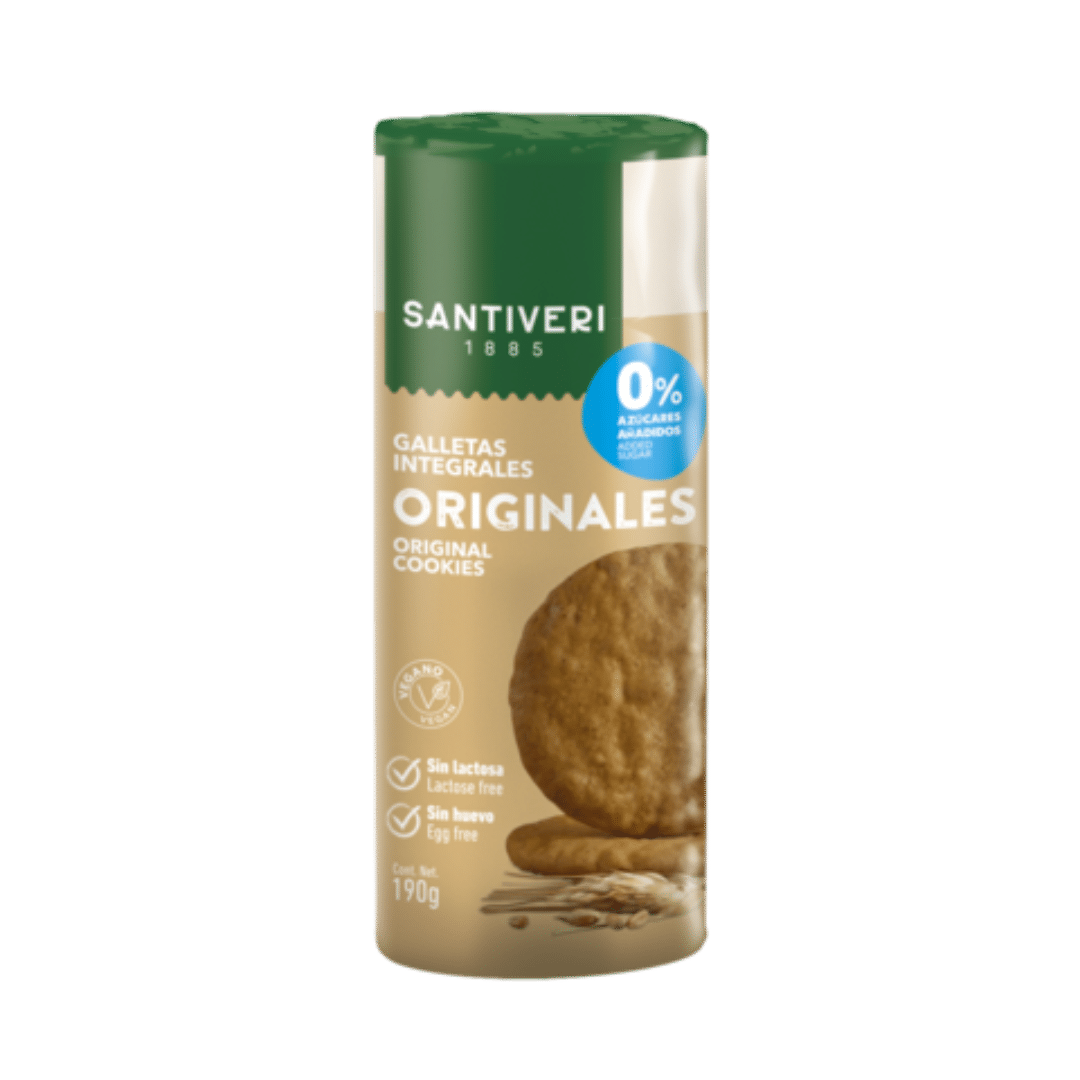 Santiveri Galletas Integrales Originales Sin Azúcar image 0