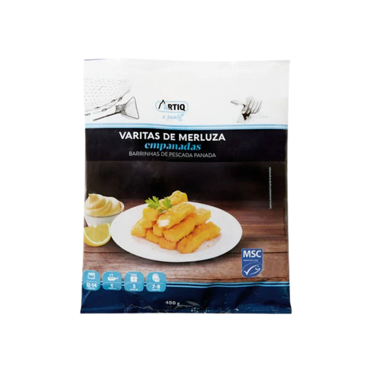 Varitas de Merluza Empanadas SPAR 400g image 0