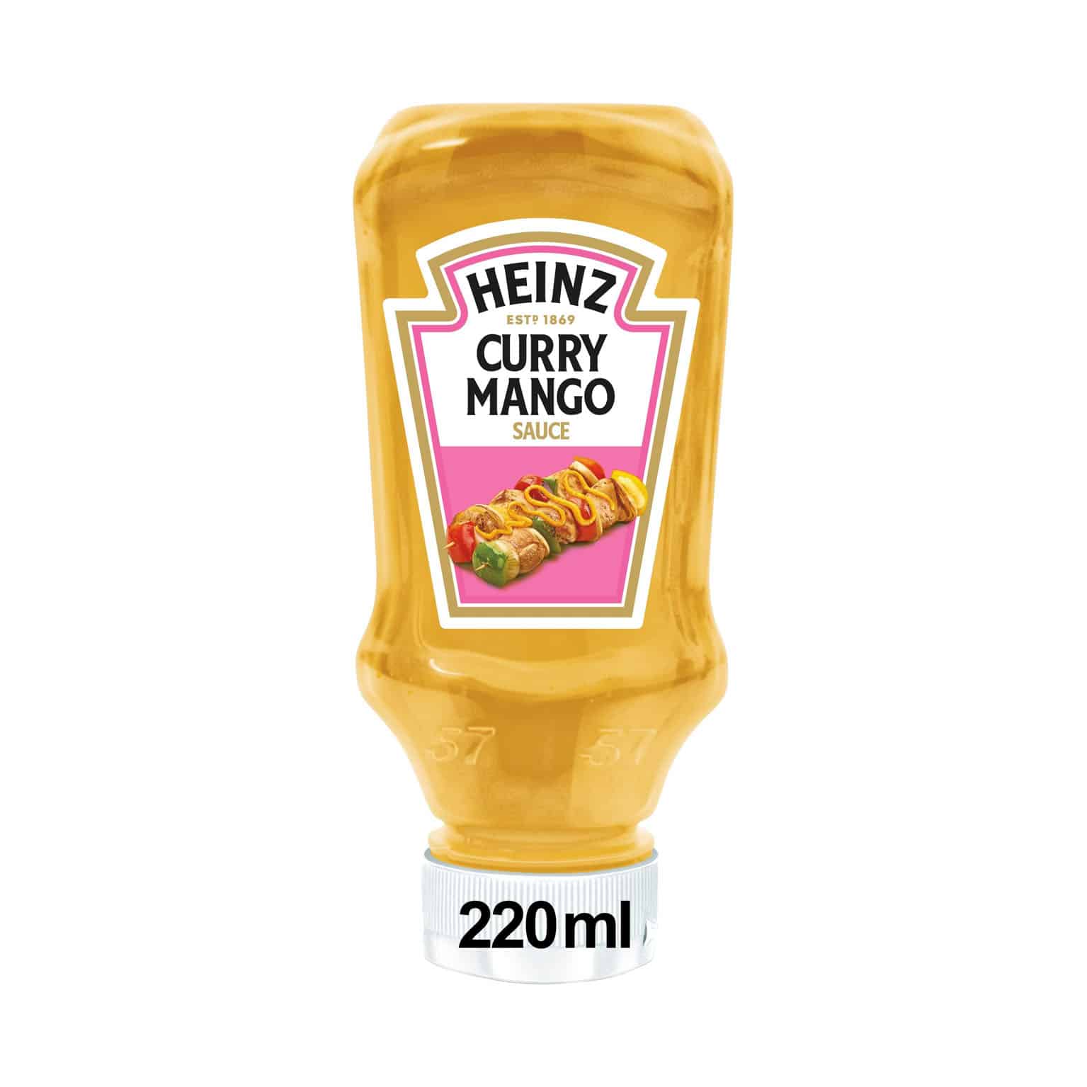 Salsa Heinz Curry Mango 220ml image 0