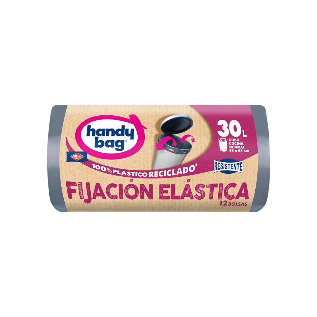 Bolsas de Basura Fijación Elástica Albal 30L 12u image 0