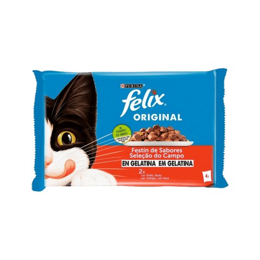 Felix Original Pollo y Buey en Gelatina image 0