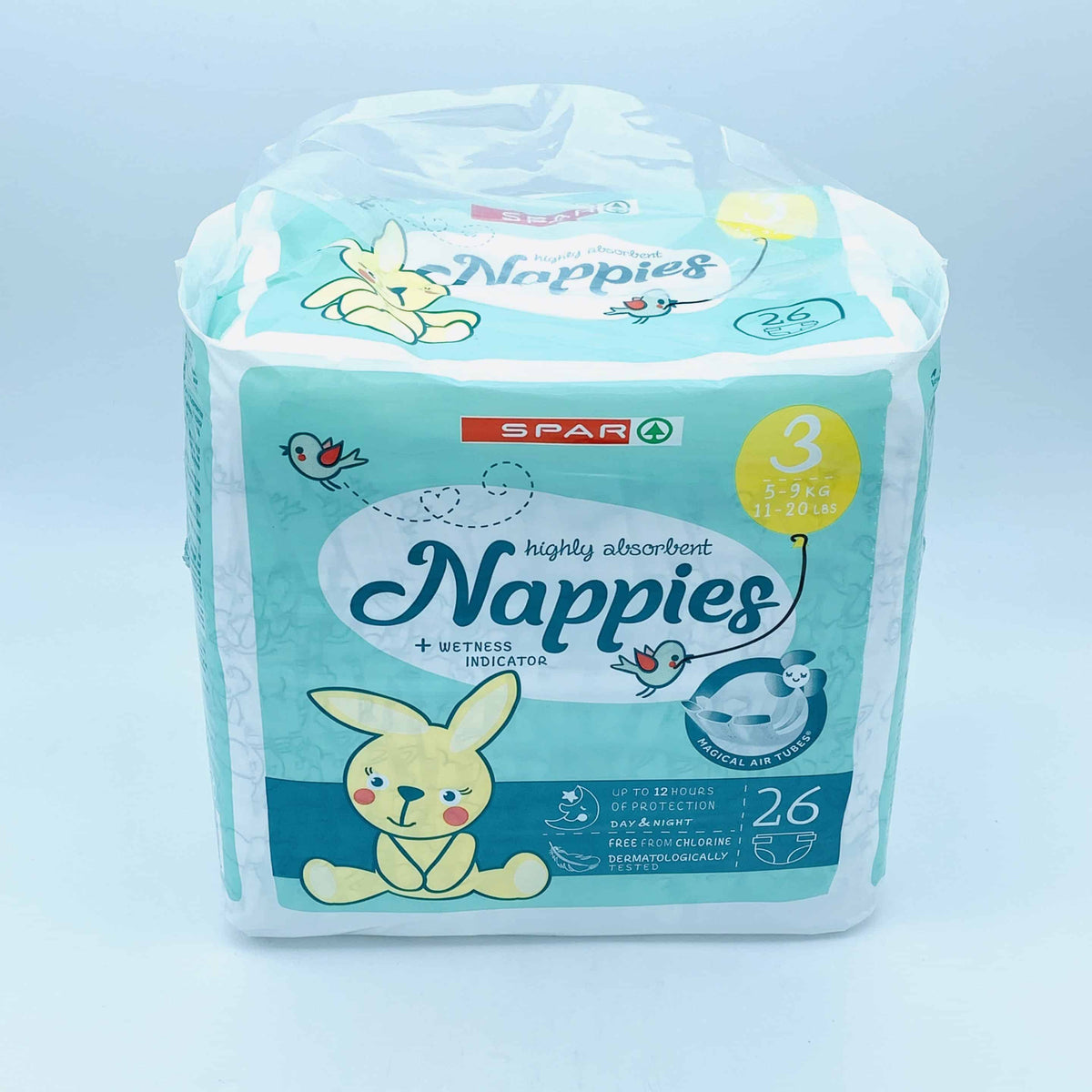 Pañales  Nappies 3 26u SPAR image 0