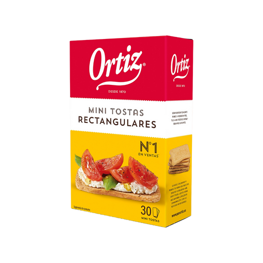 Mini Tostas Rectangulares Ortiz image 0